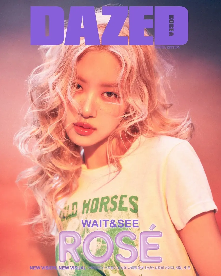 Ros&eacute; @ DAZED Korea Spring 2024