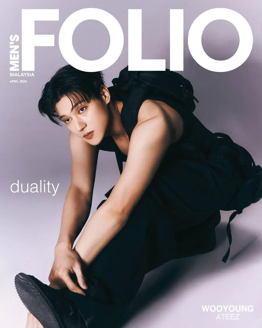 (ATEEZ) Mingi , Yeosang , Wooyoung & Yunho @ MEN&rsquo;S FOLIO Singapore-Malaysia April 2024