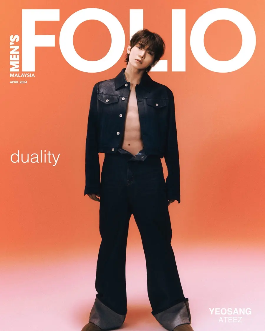 (ATEEZ) Mingi , Yeosang , Wooyoung & Yunho @ MEN&rsquo;S FOLIO Singapore-Malaysia April 2024