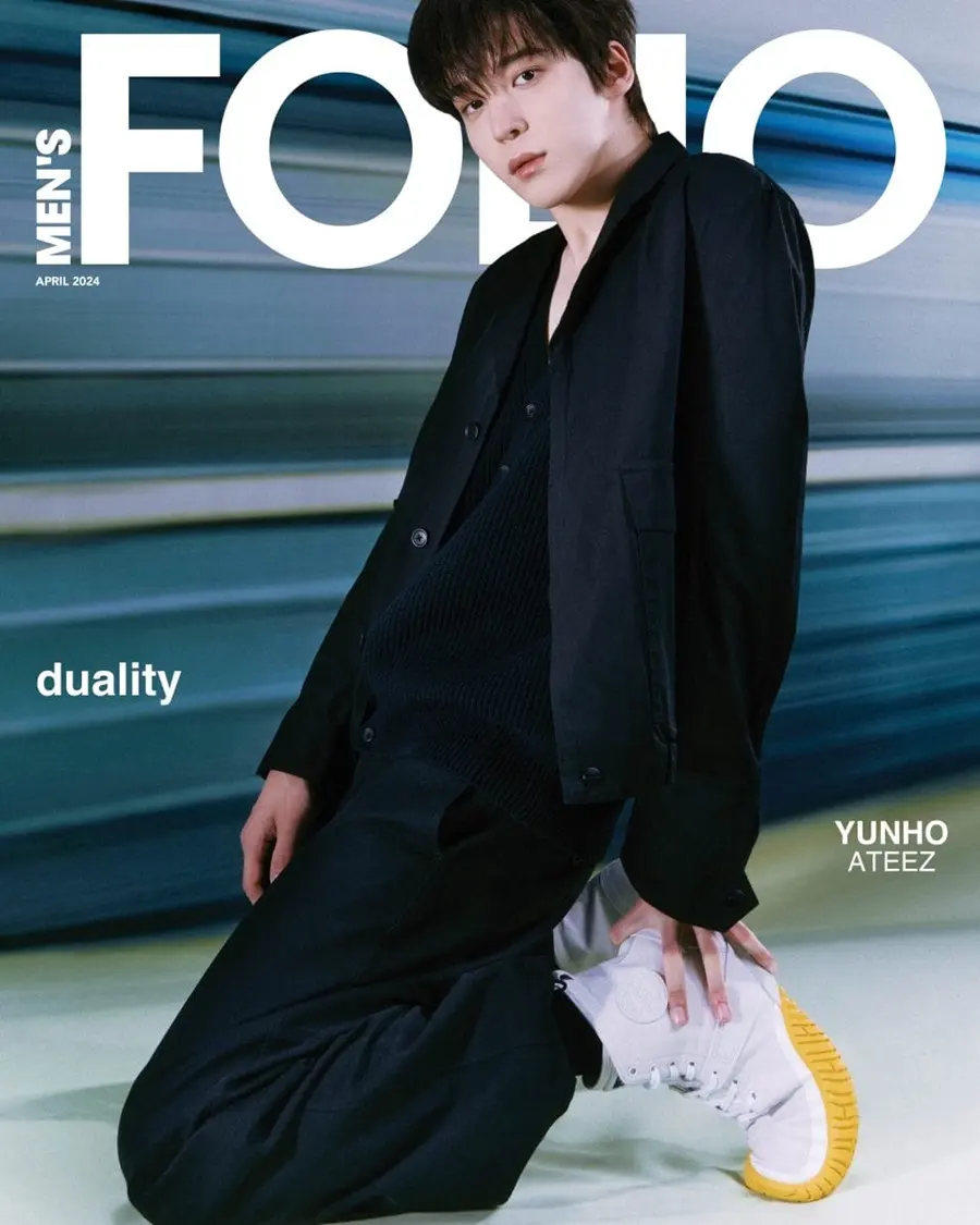 (ATEEZ) Mingi , Yeosang , Wooyoung & Yunho @ MEN&rsquo;S FOLIO Singapore-Malaysia April 2024