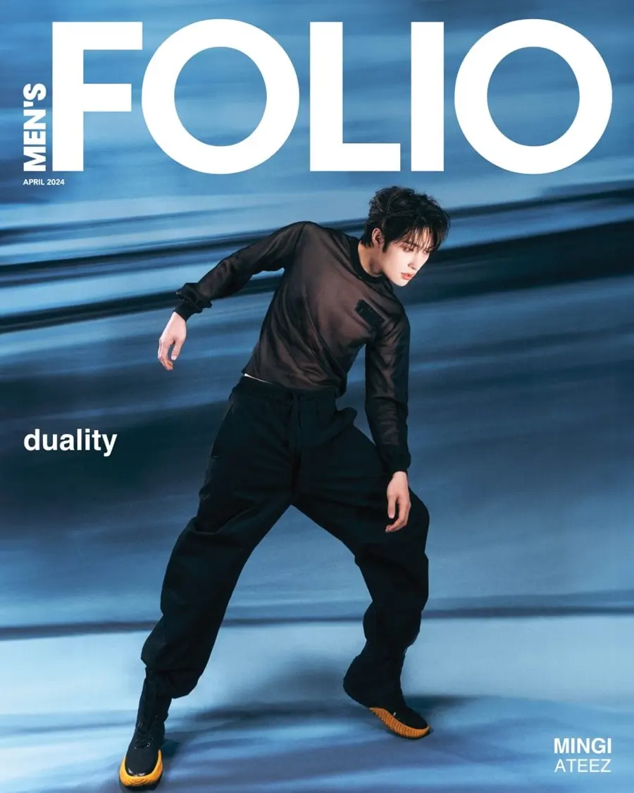 (ATEEZ) Mingi , Yeosang , Wooyoung & Yunho @ MEN&rsquo;S FOLIO Singapore-Malaysia April 2024