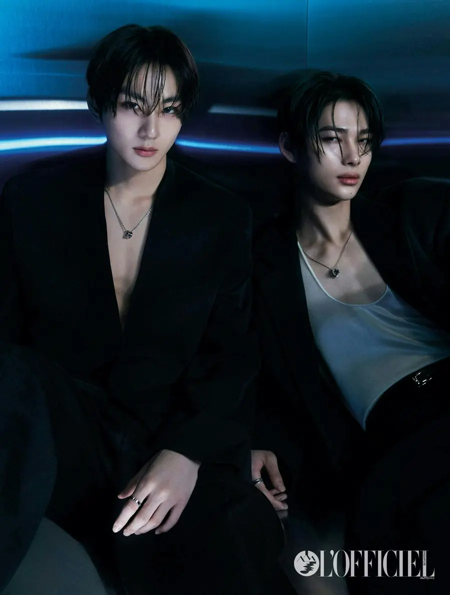 (ENHYPEN) Jungwon & Ni-Ki @ L'Officiel Singapore April 2024