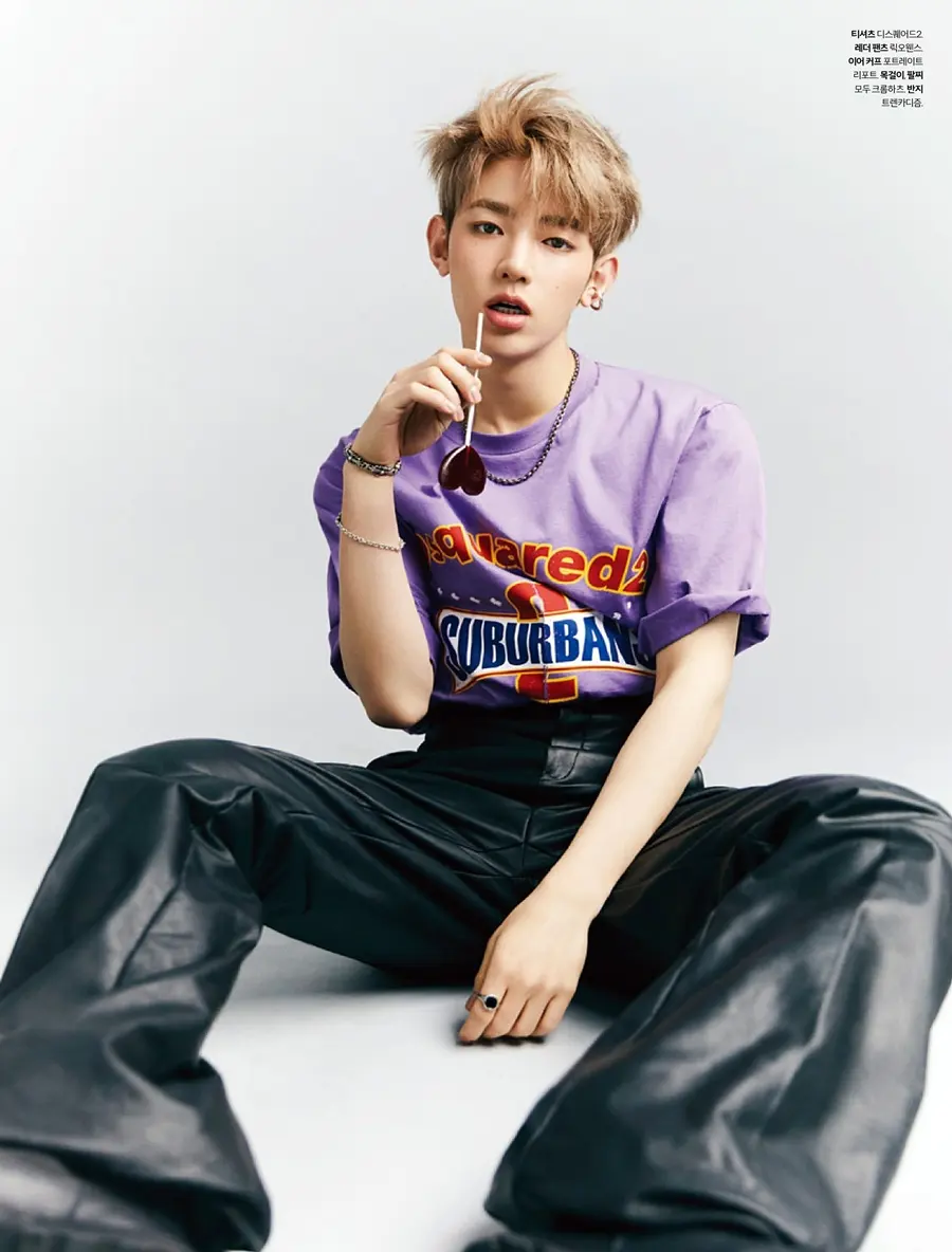 (ZB1) Zhang Hao & Han Yu Jin @ Cosmopolitan Korea April 2024