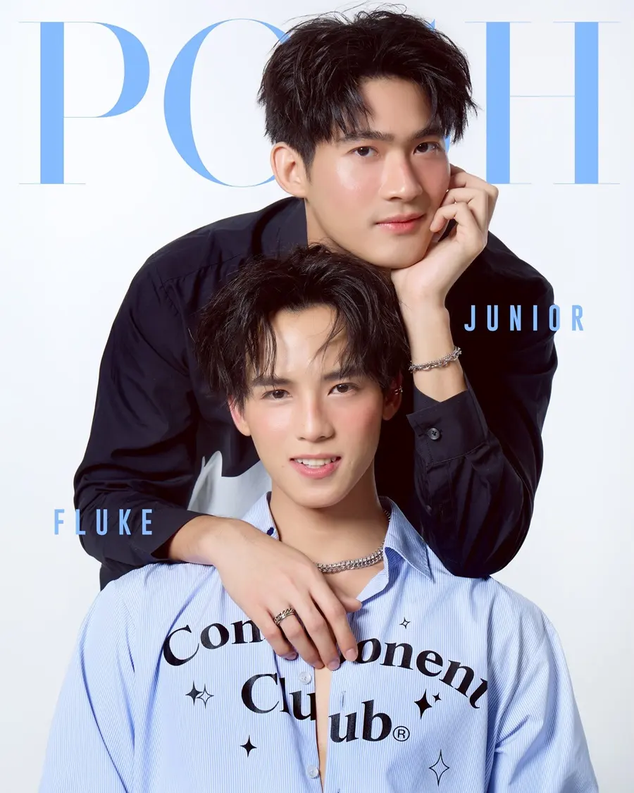 จูเนียร์-กาจบัณฑิต & ฟลุ๊คจ์-พงศภัทร์ @ POSH Magazine Thailand
