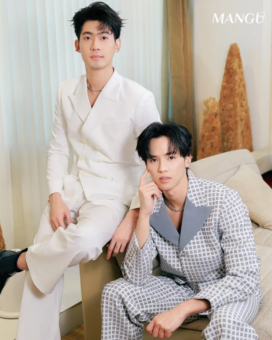 จูเนียร์-กาจบัณฑิต & ฟลุ๊คจ์-พงศภัทร์ @ ManGu Magazine issue 276 April 2024