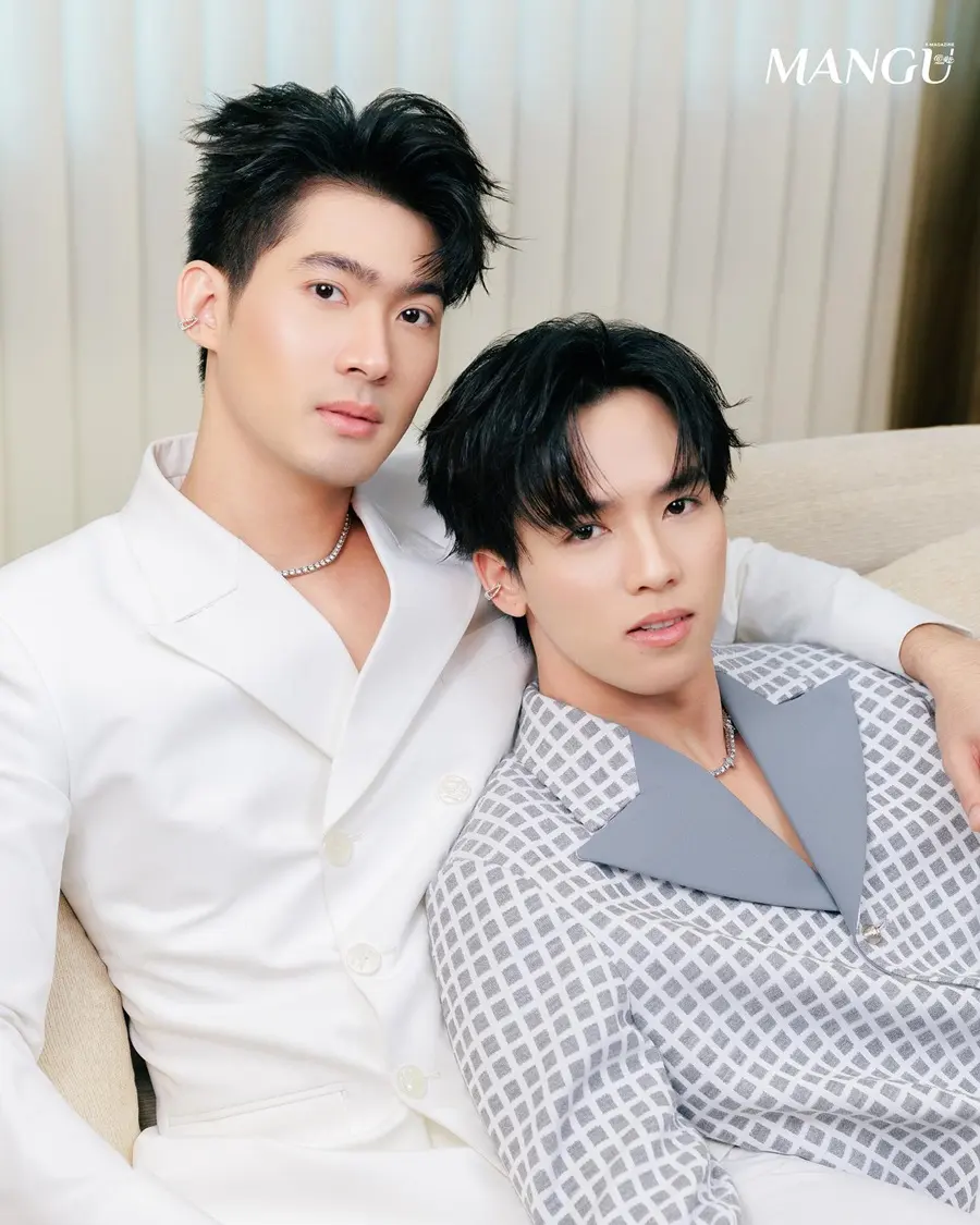 จูเนียร์-กาจบัณฑิต & ฟลุ๊คจ์-พงศภัทร์ @ ManGu Magazine issue 276 April 2024