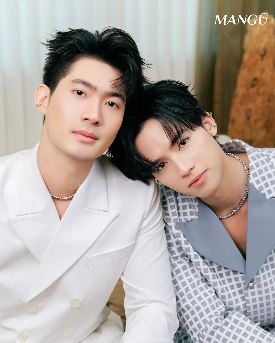 จูเนียร์-กาจบัณฑิต & ฟลุ๊คจ์-พงศภัทร์ @ ManGu Magazine issue 276 April 2024