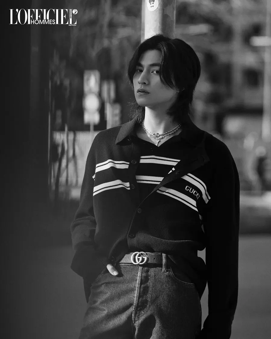 กลัฟ-คณาวุฒิ @ L'Officiel Hommes Thailand-Malaysia-Singapore-Philippines April 2024