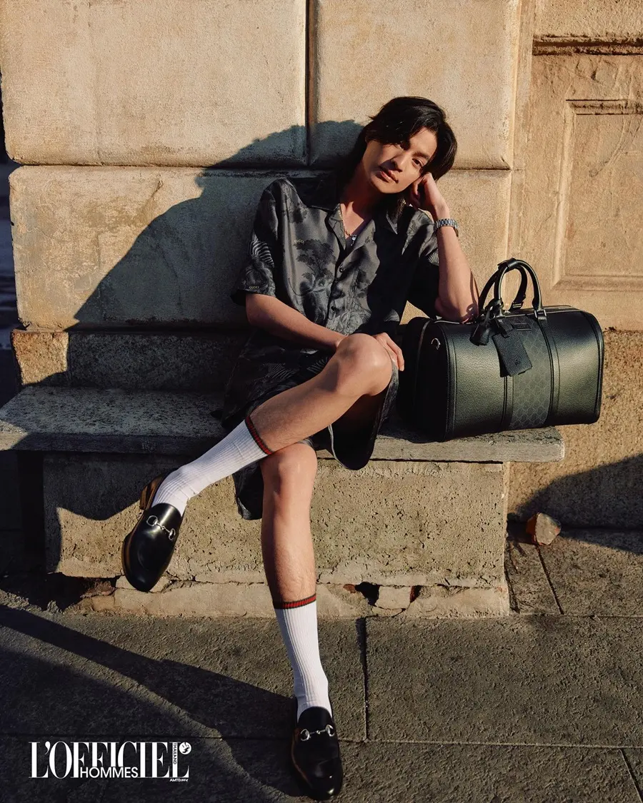 กลัฟ-คณาวุฒิ @ L'Officiel Hommes Thailand-Malaysia-Singapore-Philippines April 2024