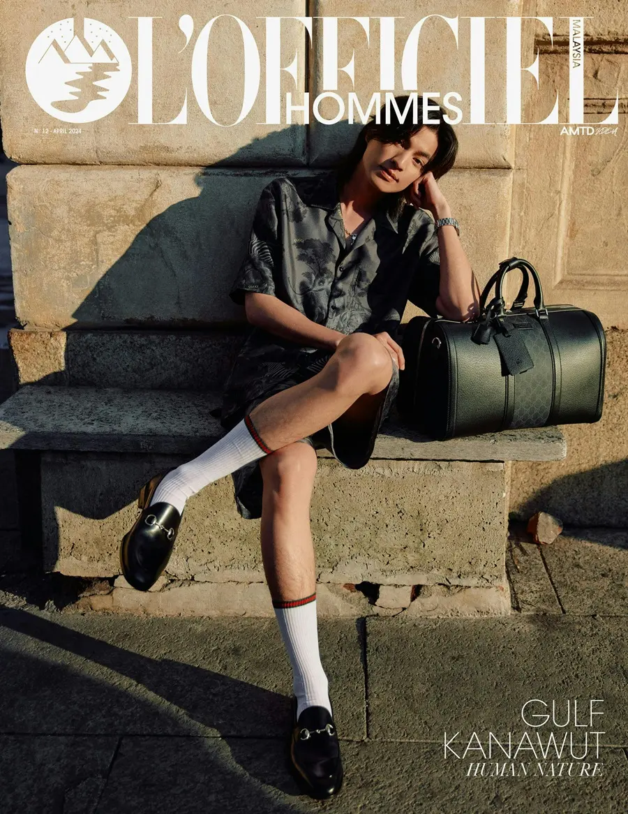 กลัฟ-คณาวุฒิ @ L'Officiel Hommes Thailand-Malaysia-Singapore-Philippines April 2024