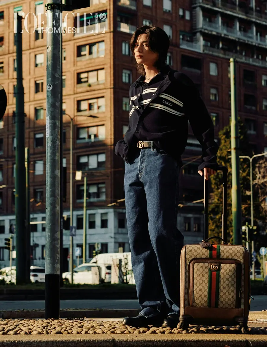 กลัฟ-คณาวุฒิ @ L'Officiel Hommes Thailand-Malaysia-Singapore-Philippines April 2024