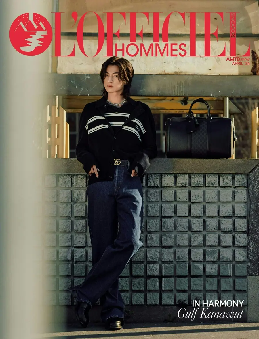 กลัฟ-คณาวุฒิ @ L'Officiel Hommes Thailand-Malaysia-Singapore-Philippines April 2024