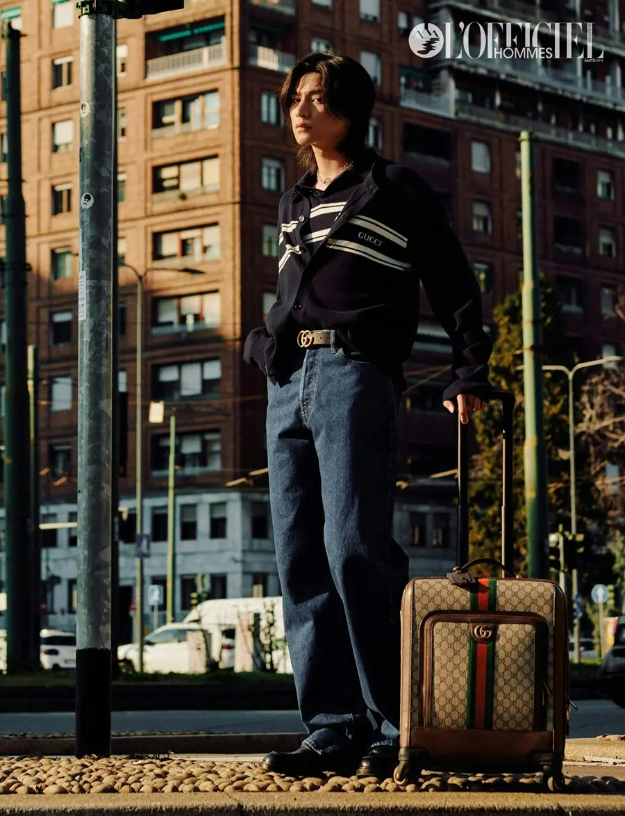 กลัฟ-คณาวุฒิ @ L'Officiel Hommes Thailand-Malaysia-Singapore-Philippines April 2024