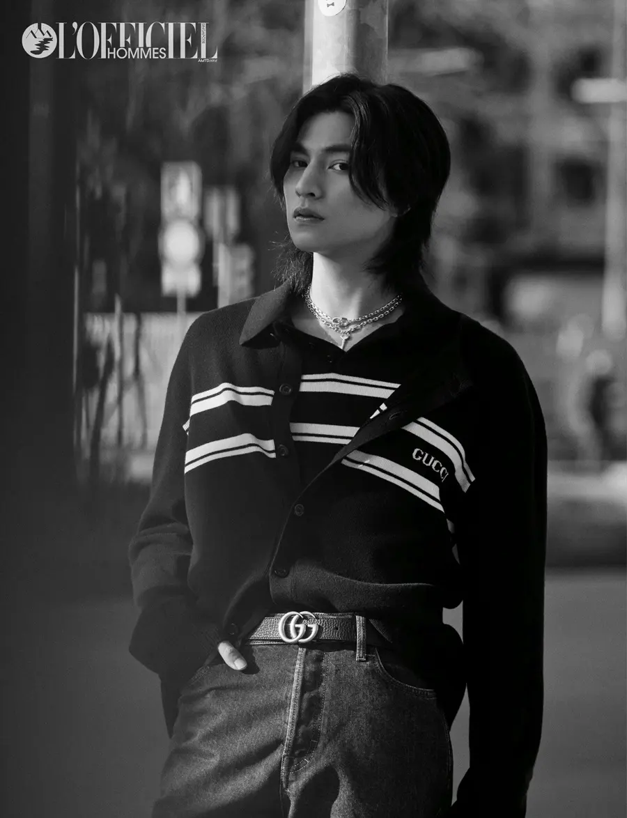 กลัฟ-คณาวุฒิ @ L'Officiel Hommes Thailand-Malaysia-Singapore-Philippines April 2024