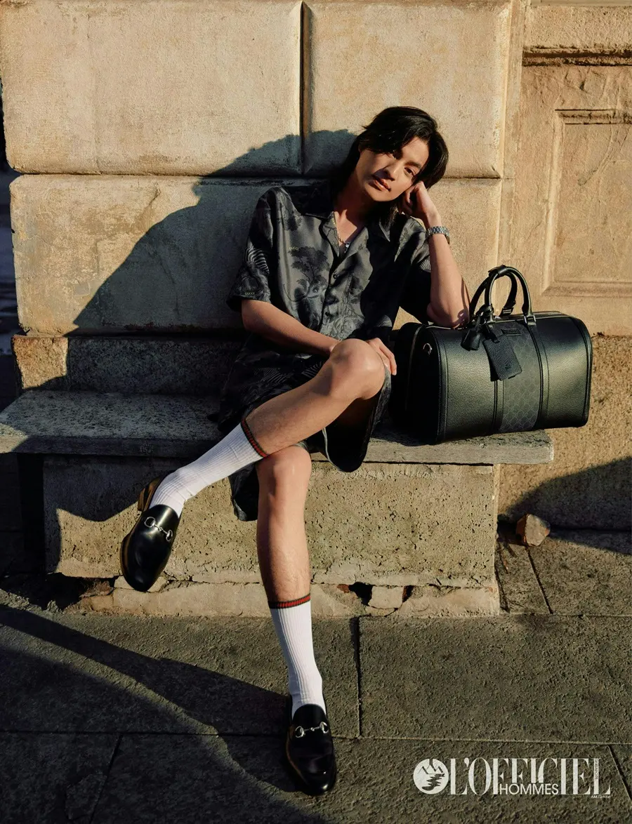 กลัฟ-คณาวุฒิ @ L'Officiel Hommes Thailand-Malaysia-Singapore-Philippines April 2024