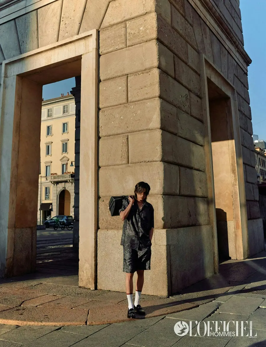 กลัฟ-คณาวุฒิ @ L'Officiel Hommes Thailand-Malaysia-Singapore-Philippines April 2024