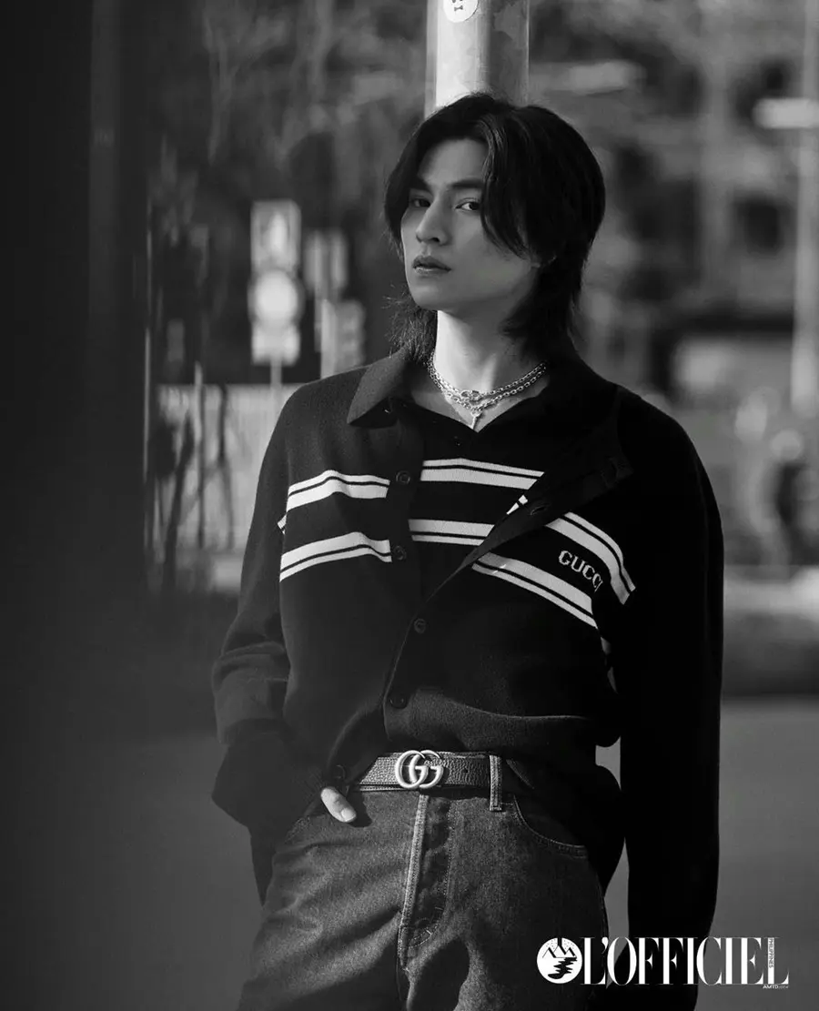 กลัฟ-คณาวุฒิ @ L'Officiel Hommes Thailand-Malaysia-Singapore-Philippines April 2024