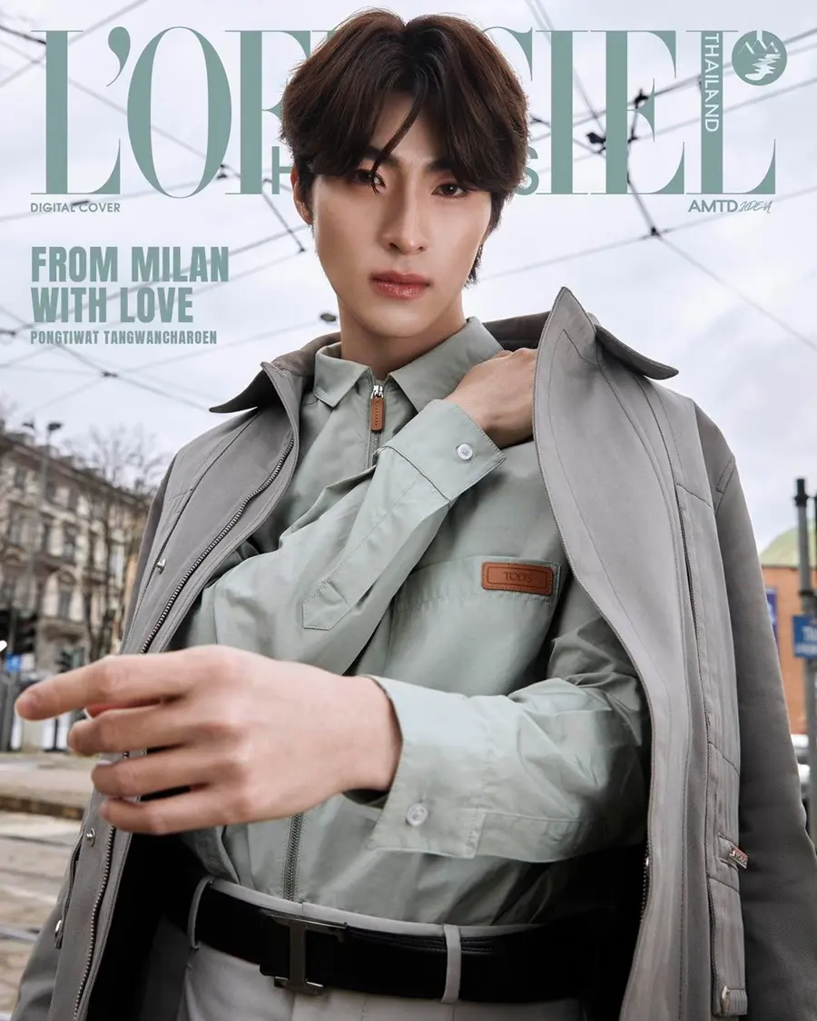 บลู-พงศ์ทิวัตถ์ @ L'Officiel Hommes Thailand April 2024
