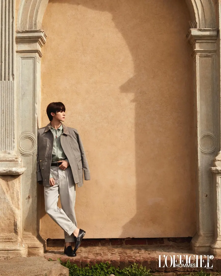 บลู-พงศ์ทิวัตถ์ @ L'Officiel Hommes Thailand April 2024