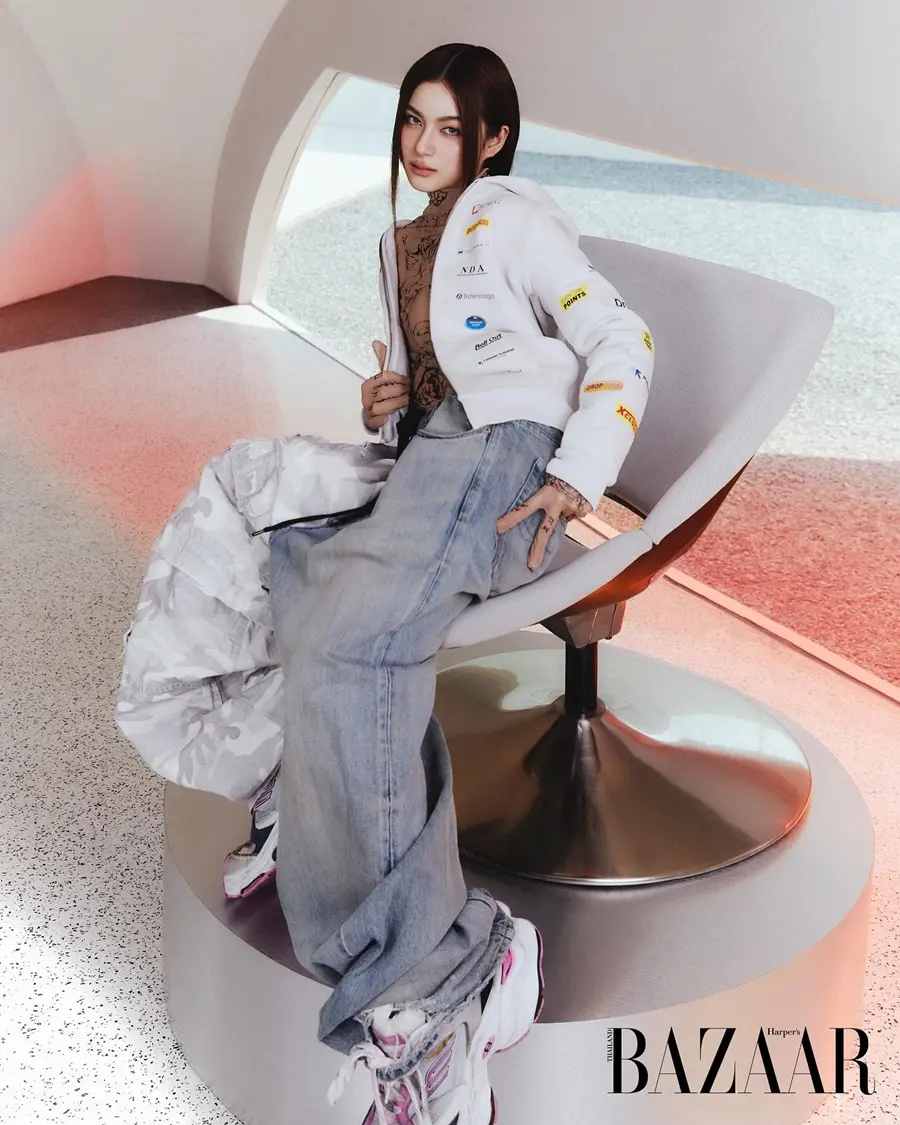 พรีม-ชนิกานต์ @ Harper's BAZAAR Thailand April 2024