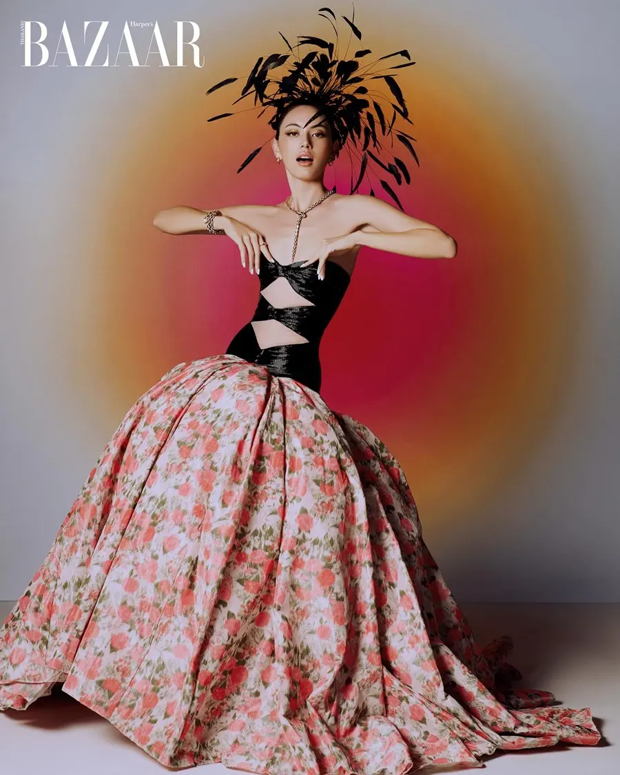 ใหม่-ดาวิกา @ Harper's BAZAAR Thailand April 2024