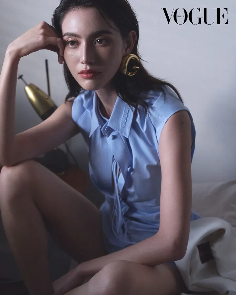 ใหม่-ดาวิกา @ VOGUE Thailand April 2024