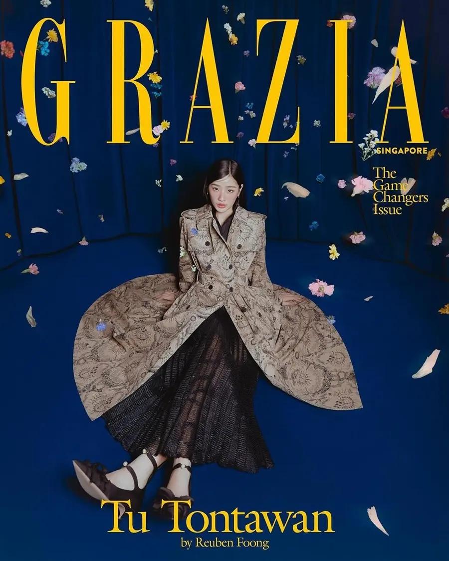 ตู ต้นตะวัน @ Grazia Singapore March 2024