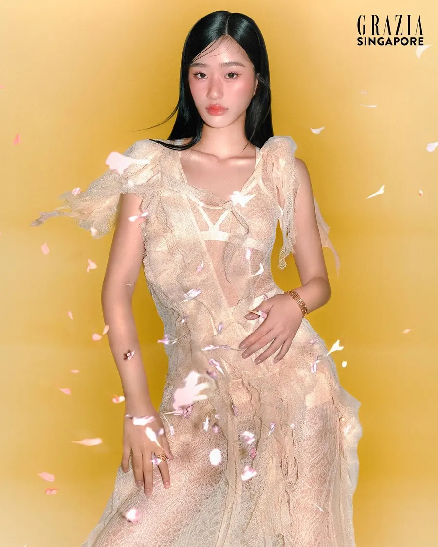 ตู ต้นตะวัน @ Grazia Singapore March 2024