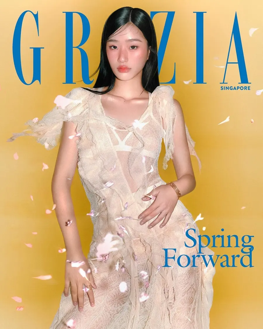 ตู ต้นตะวัน @ Grazia Singapore March 2024