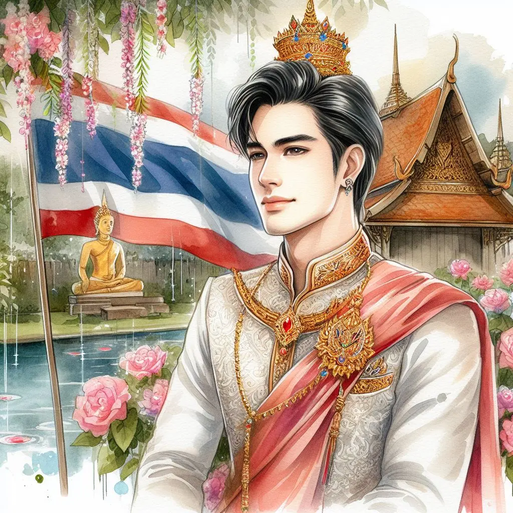 THAILAND 🇹🇭 | AI ART: Thai traditional dress