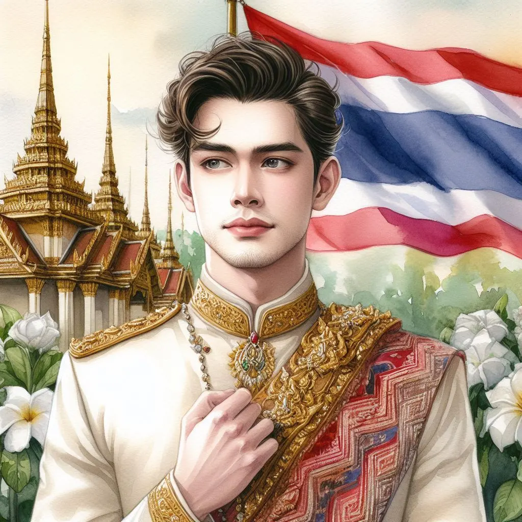 THAILAND 🇹🇭 | AI ART: Thai traditional dress