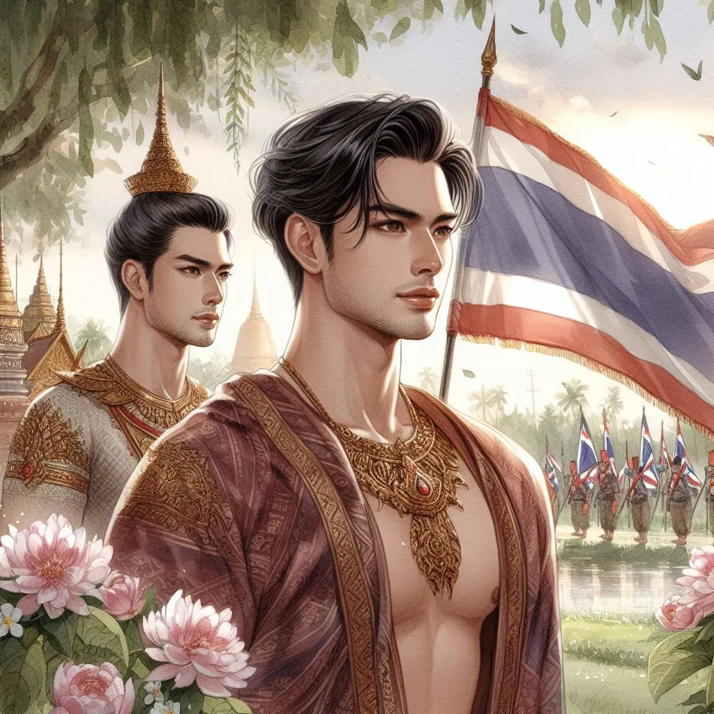 THAILAND 🇹🇭 | AI ART: Thai traditional dress