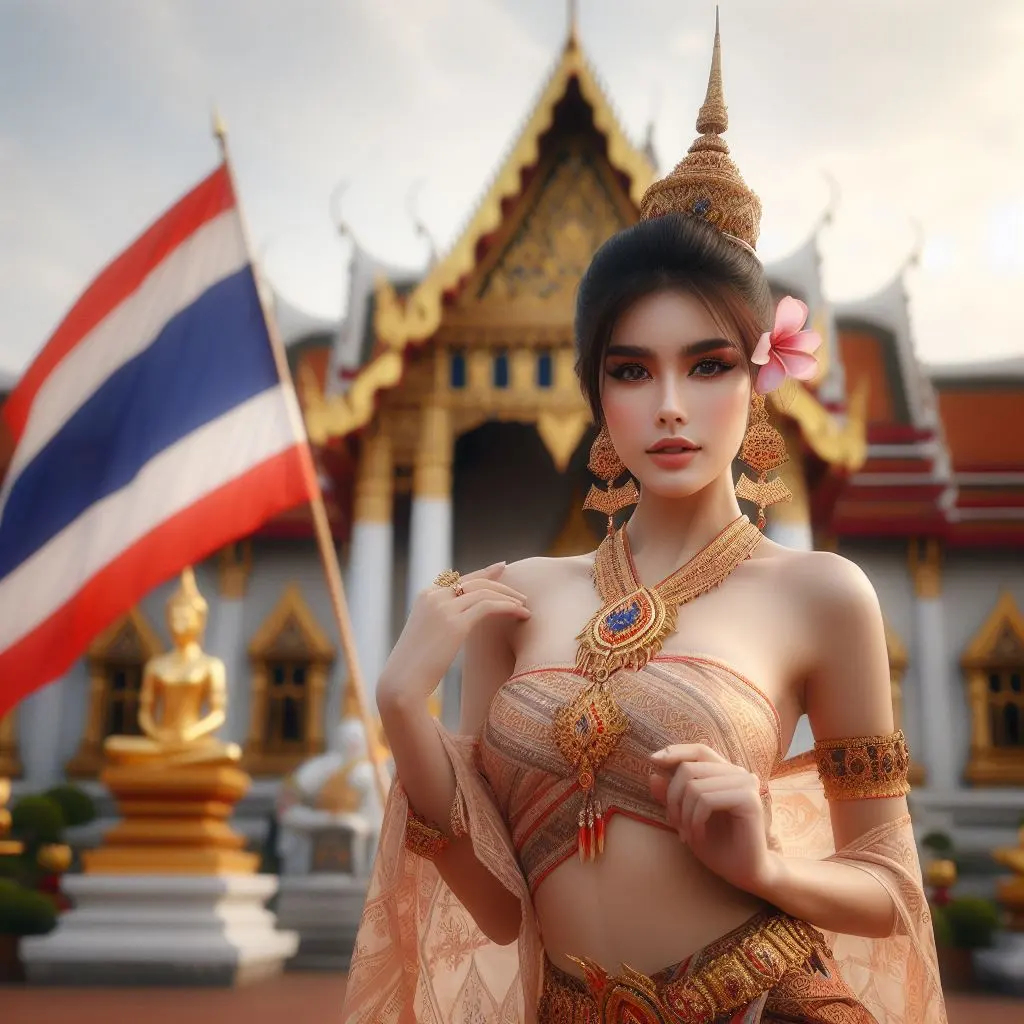 THAILAND 🇹🇭 | AI ART: Thai traditional dress ✦