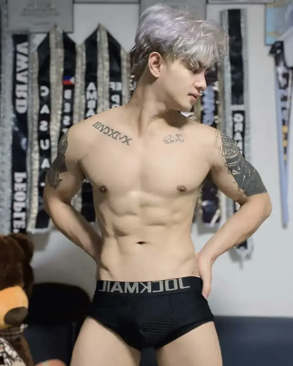 Collection of male models from the Philippines