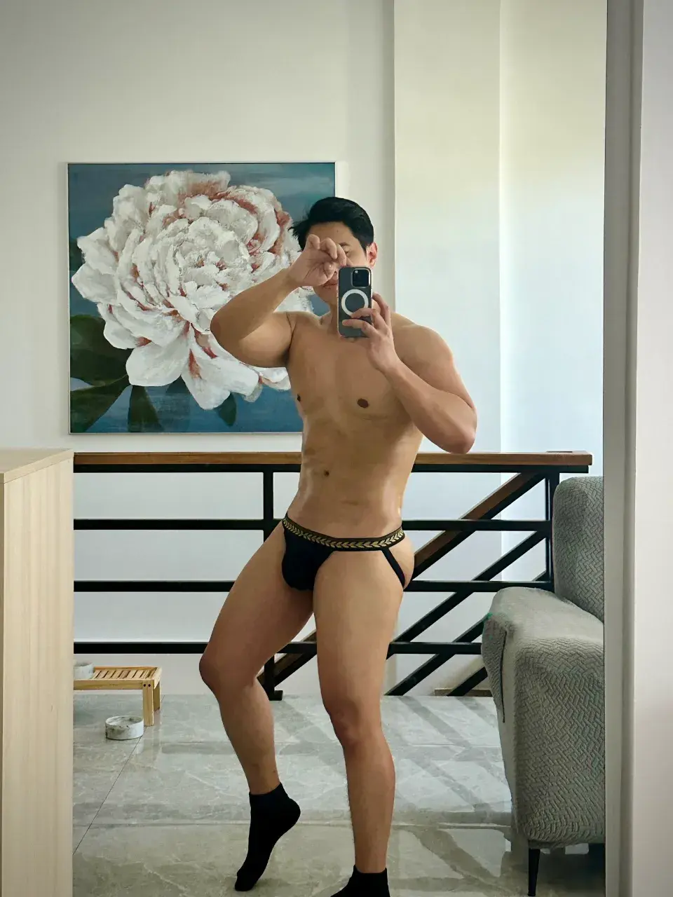 Young male model from Taiwan