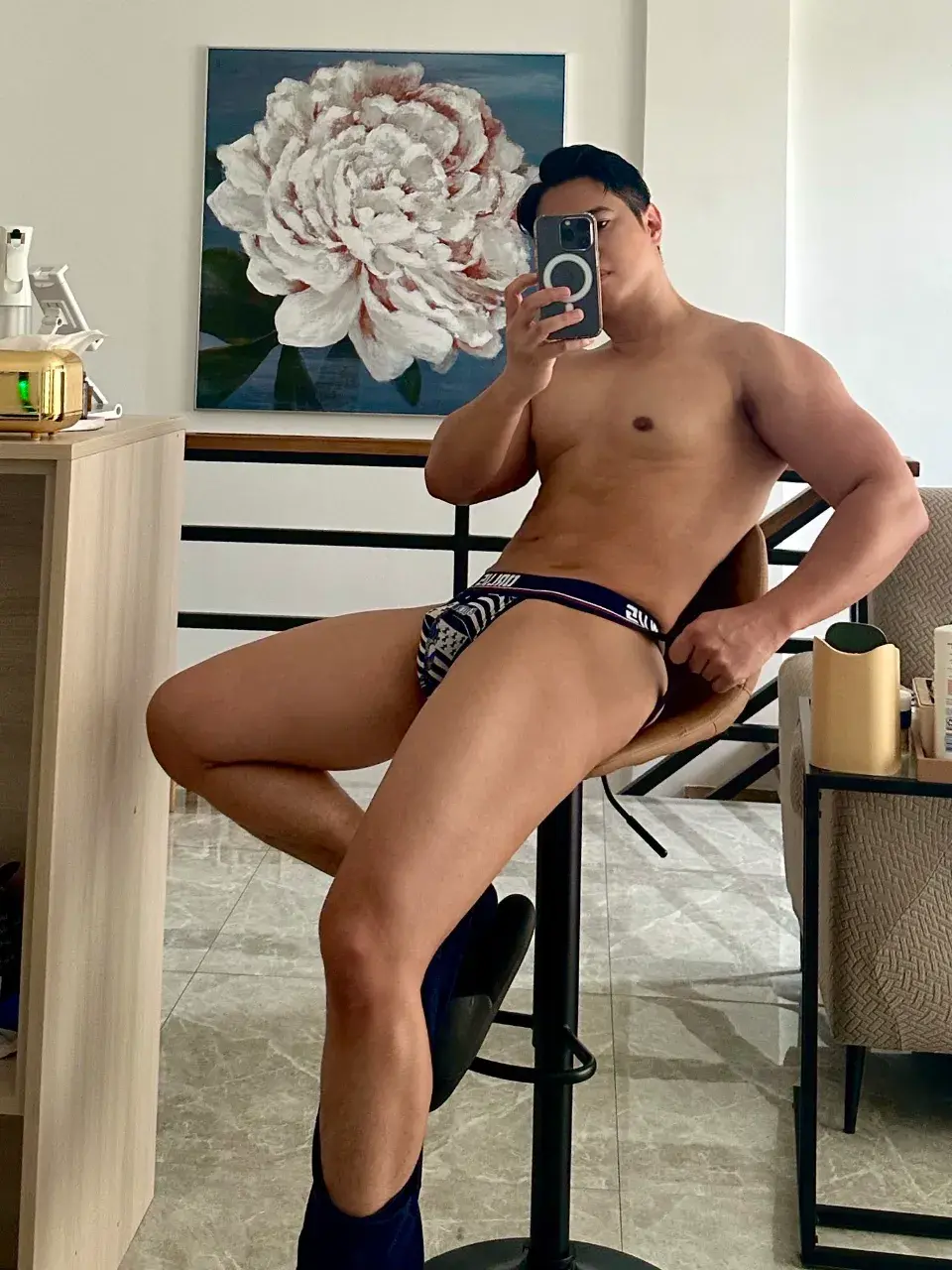 Young male model from Taiwan
