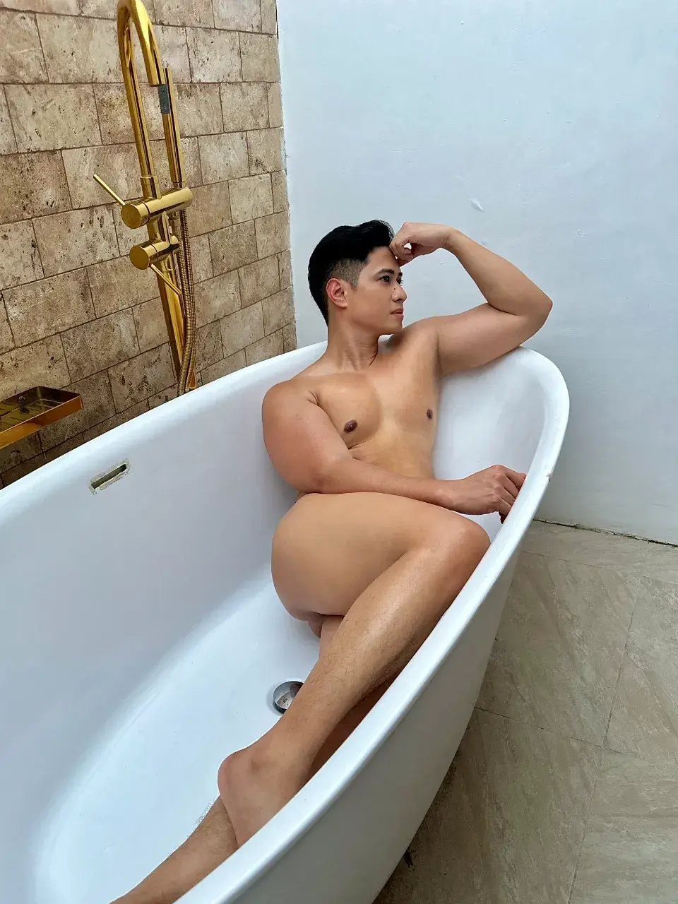 Young male model from Taiwan