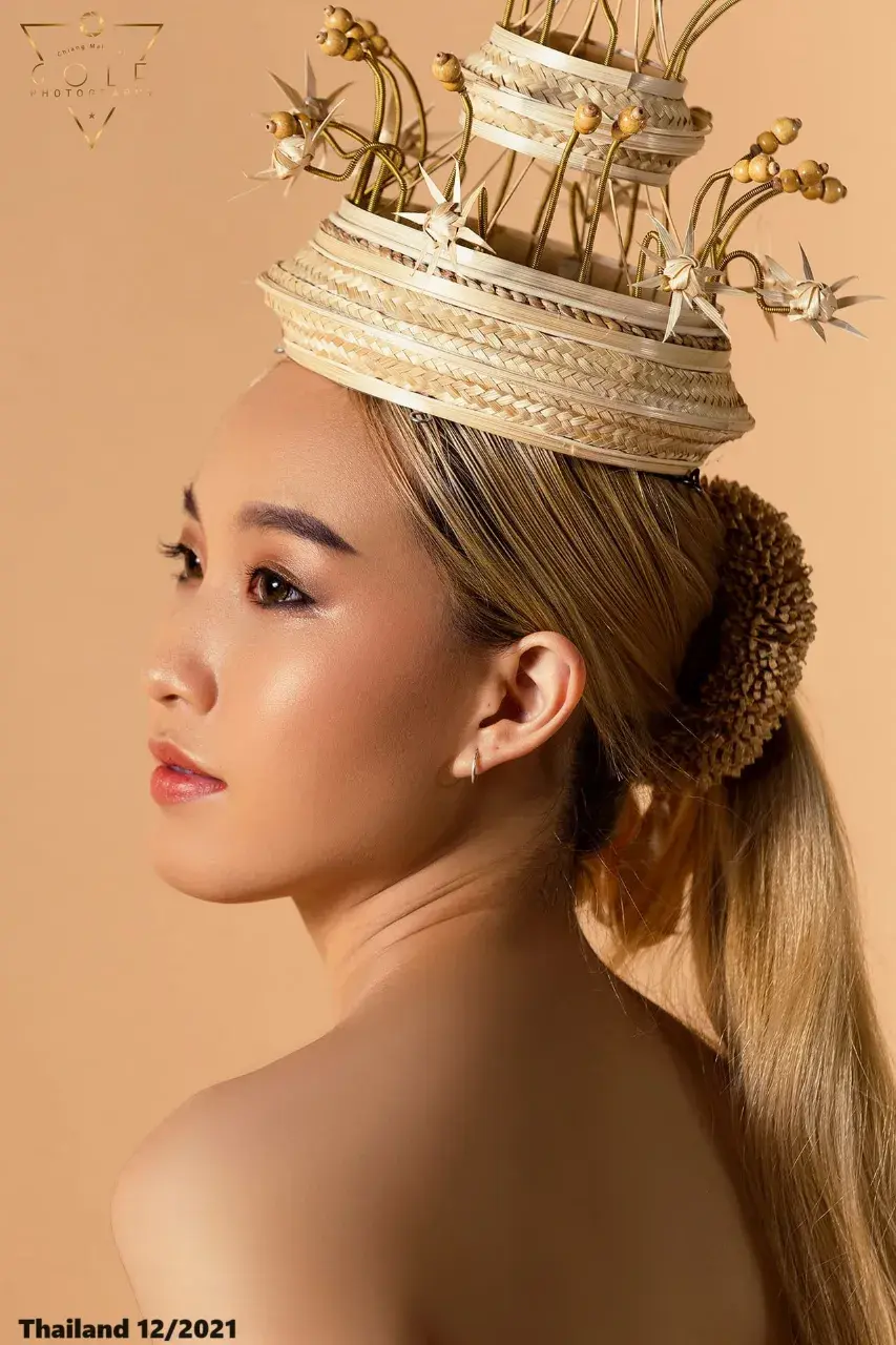 Thai Wickerwork Headdress 🇹🇭