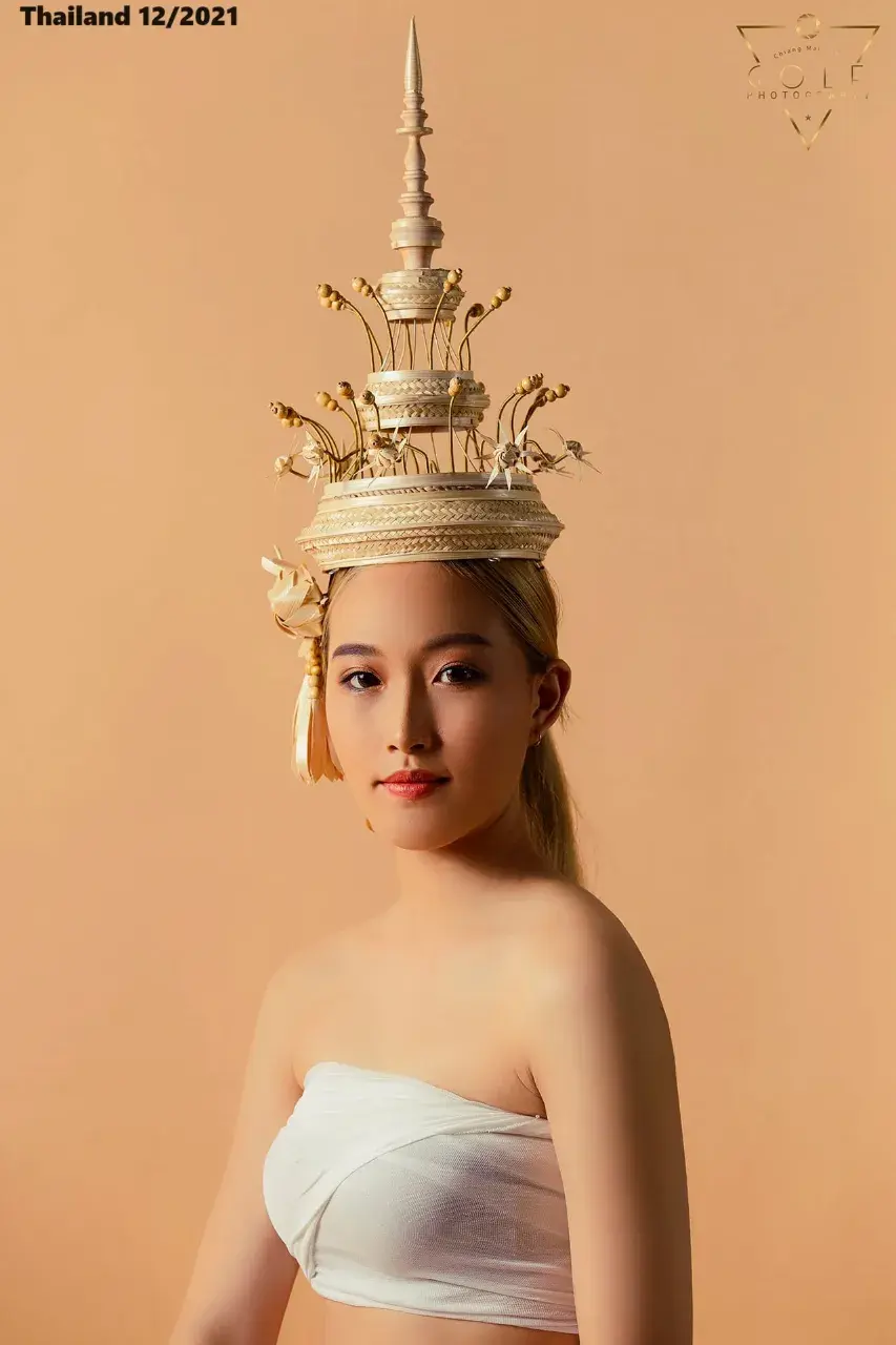 Thai Wickerwork Headdress 🇹🇭