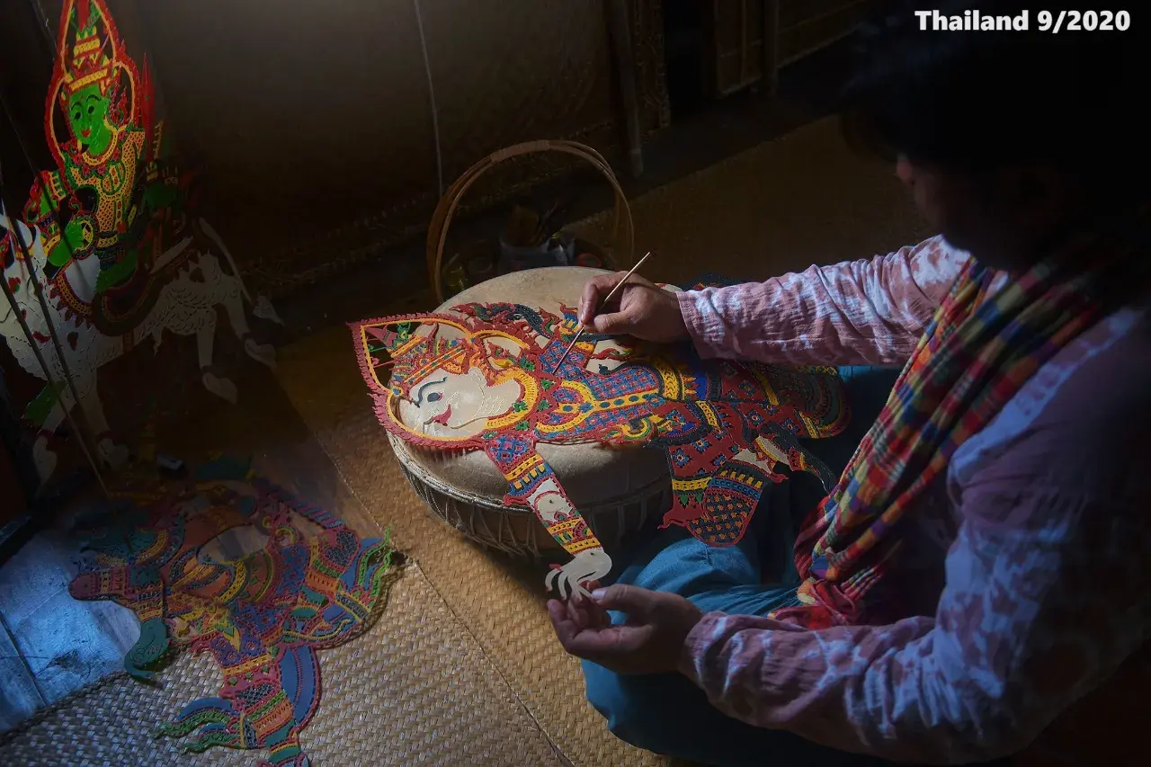 NANG TALUNG Southern Thai Shadow Puppetry 🇹🇭