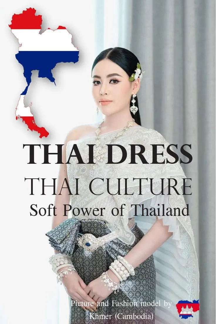 Cambodia wedding costume.Khmer wedding dress. Cambodian wedding by Thai dress.