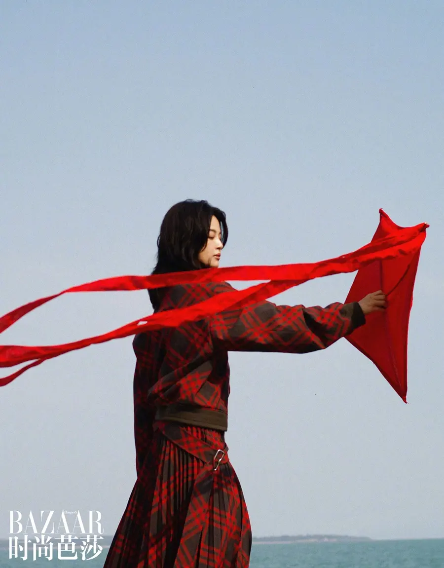 Xin Zhilei @ Harper's BAZAAR China May 2024