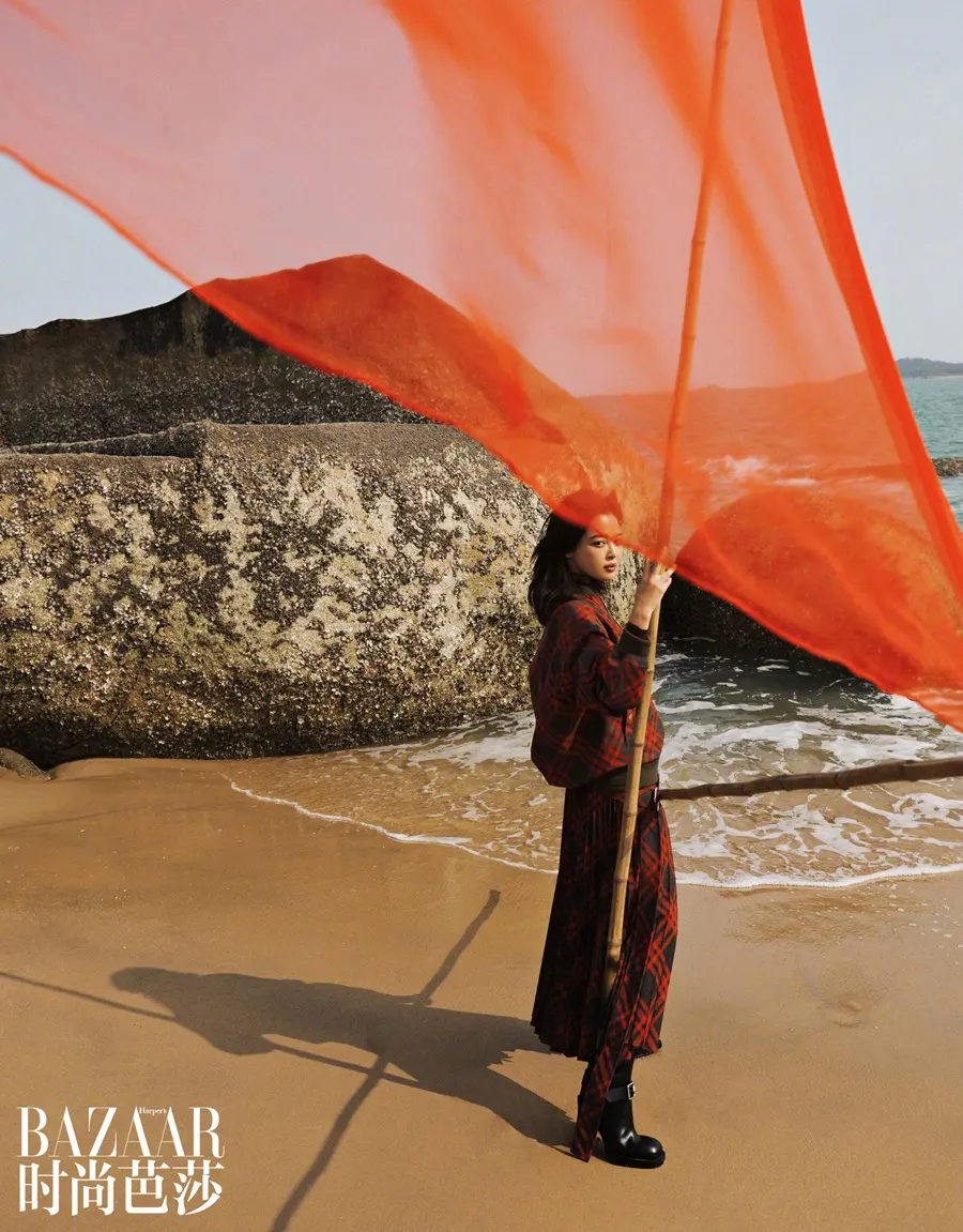 Xin Zhilei @ Harper's BAZAAR China May 2024