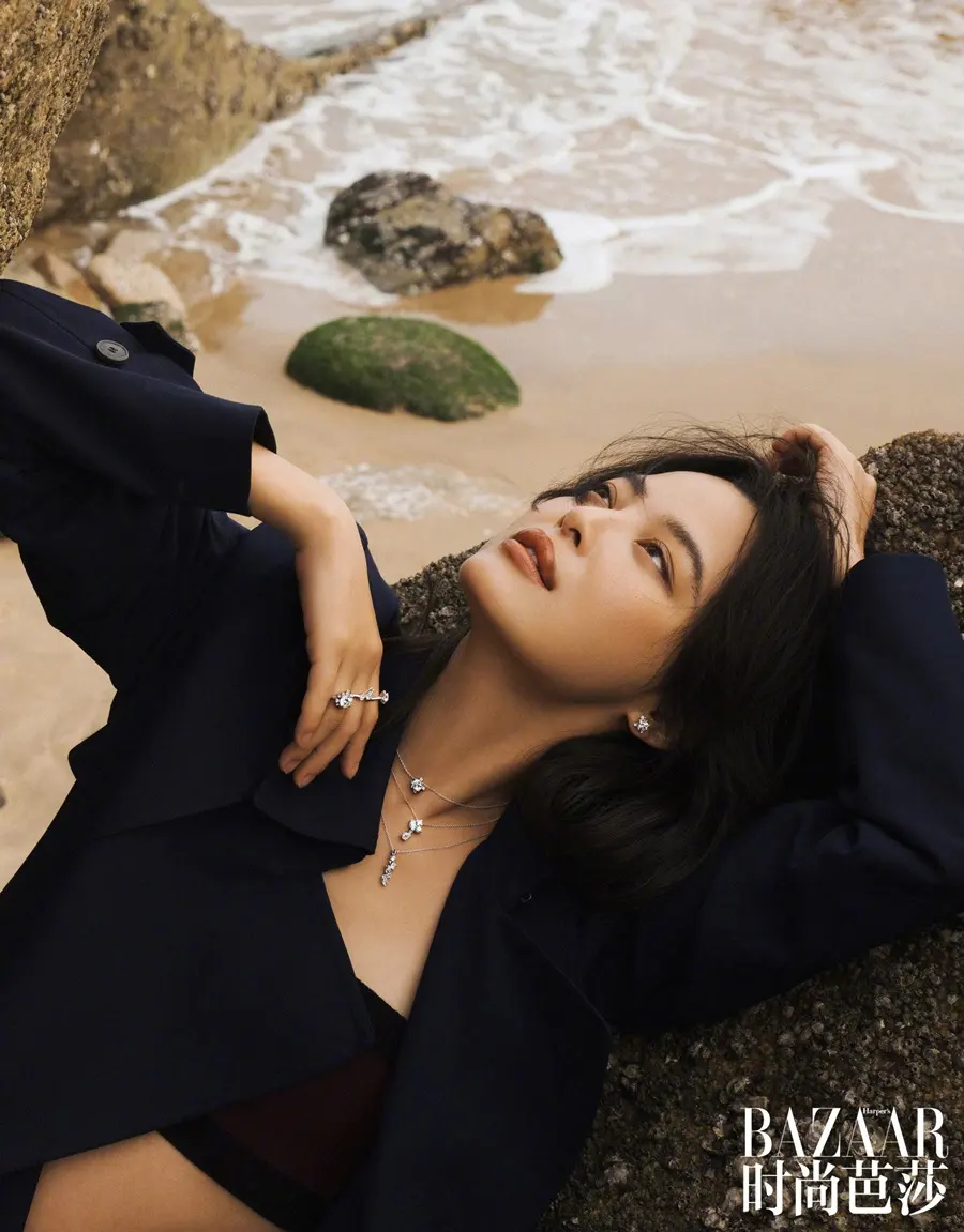 Xin Zhilei @ Harper's BAZAAR China May 2024