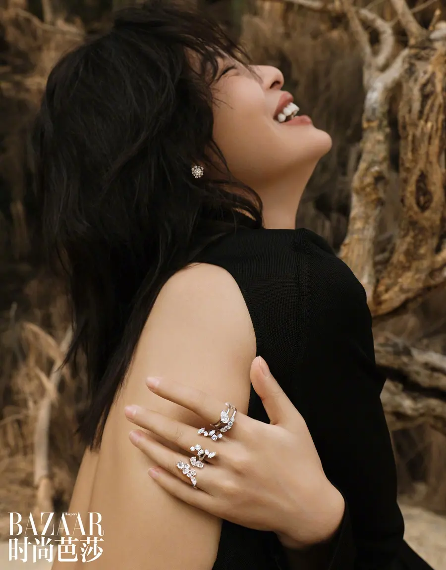Xin Zhilei @ Harper's BAZAAR China May 2024