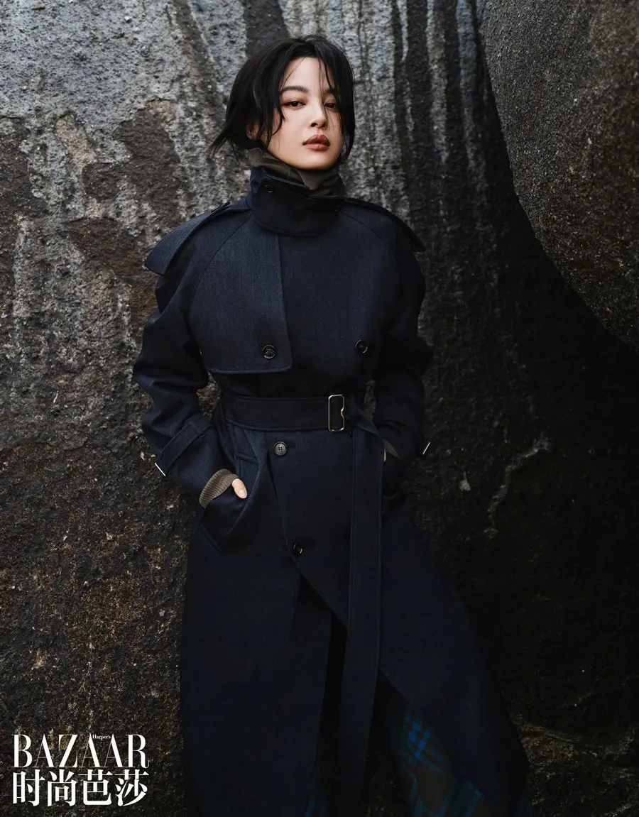 Xin Zhilei @ Harper's BAZAAR China May 2024