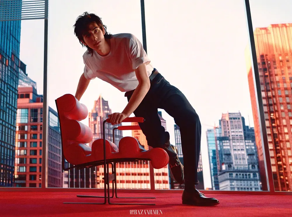 Song Weilong @ Harper's BAZAAR Men China May 2024
