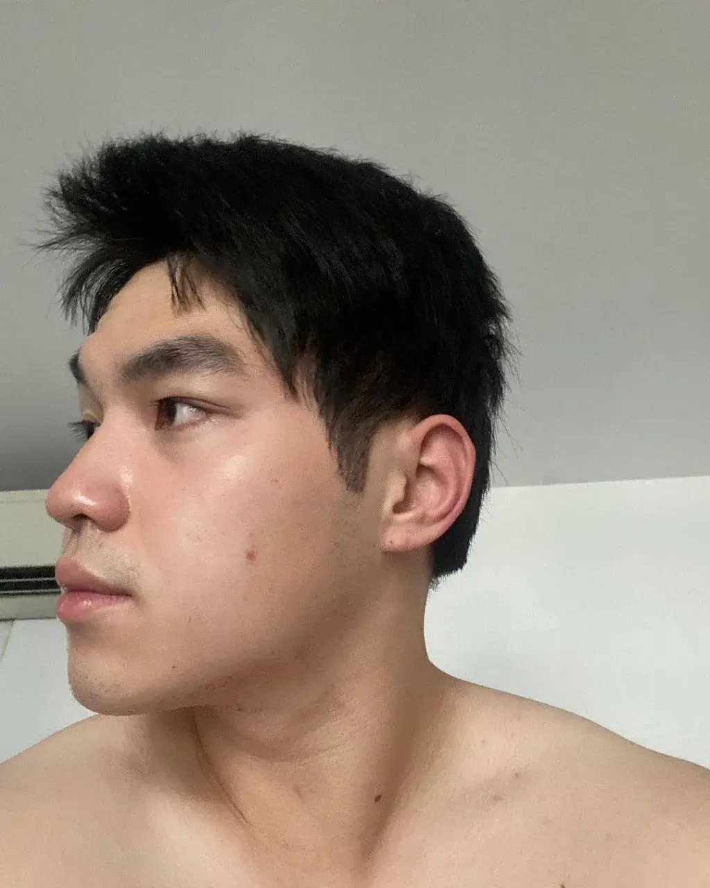 ความขาวอมชมพู  อยากอม