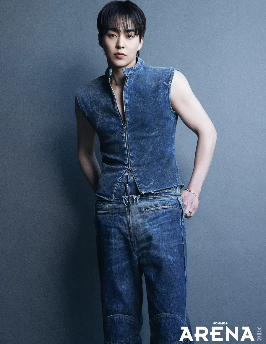 Xiumin @ Arena HOMME+ China March 2024