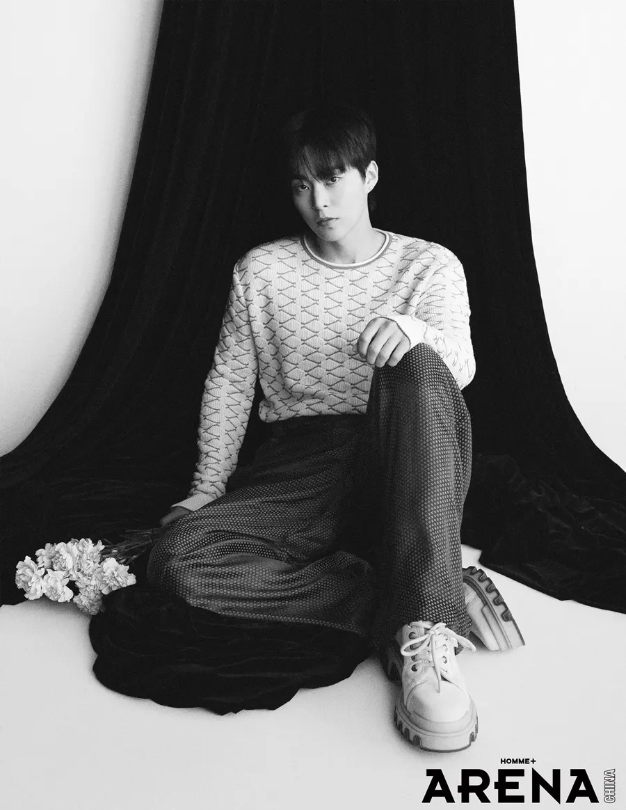 Xiumin @ Arena HOMME+ China March 2024